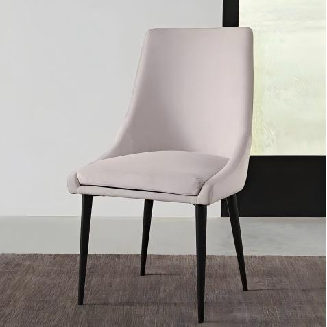 Winsted Upholstered Metal Leg Dining Chair