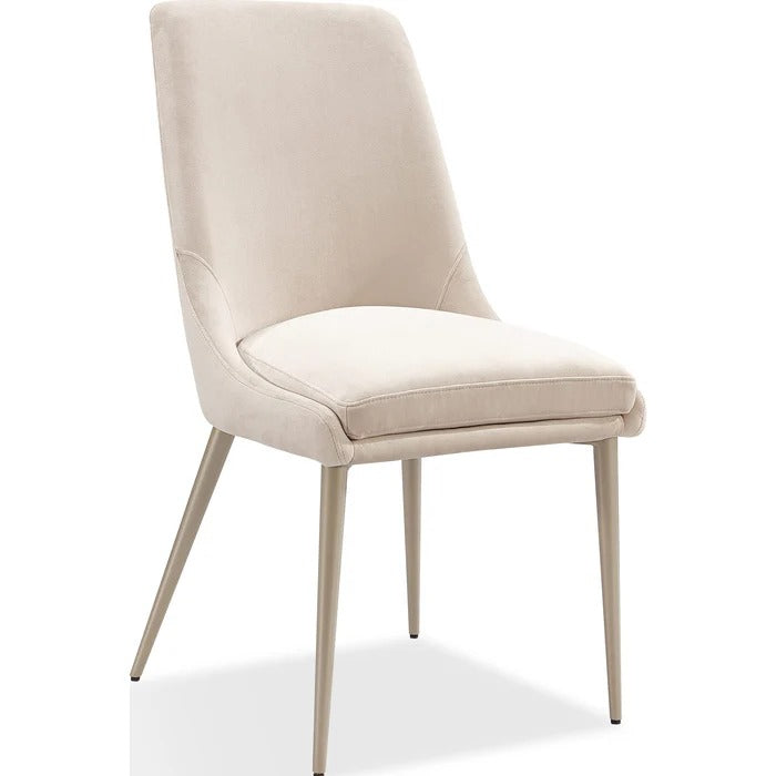 Winsted Upholstered Metal Leg Dining Chair