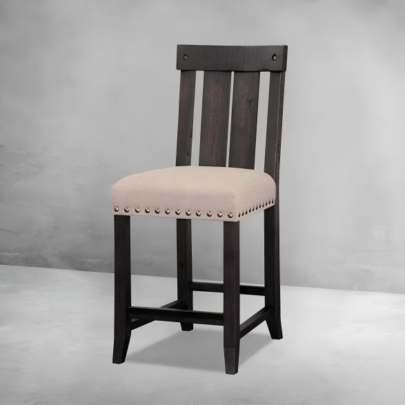 Yosenite Solid Wood Counter Stool