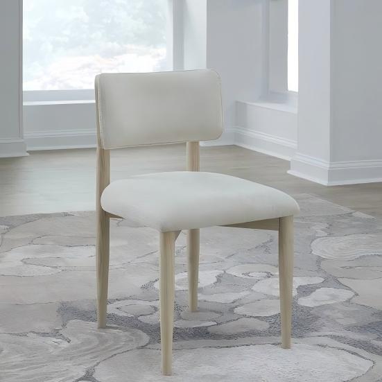 Zinian Wood Back Dining Chair