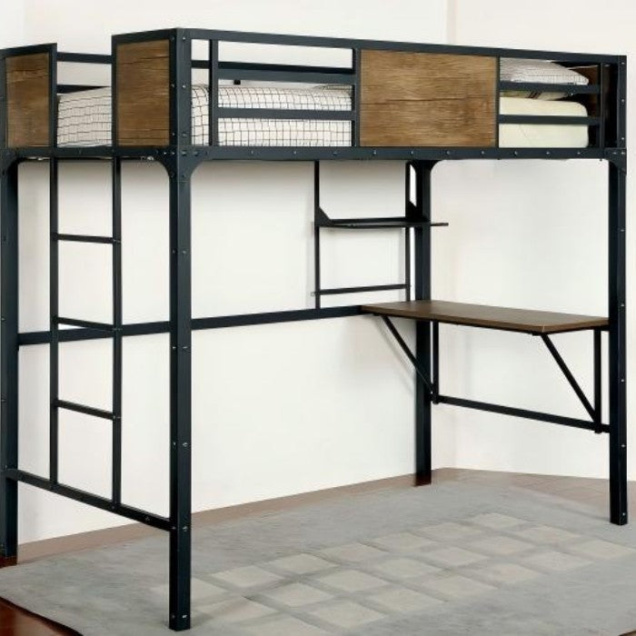 Claptin Twin/Workstation Bunk Bed