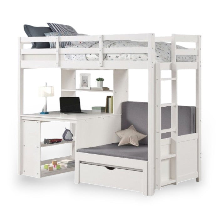 Matheo Twin/Twin Loft Bunk Bed