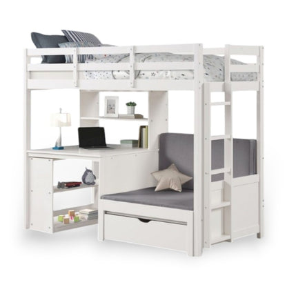 Matheo Twin/Twin Loft Bunk Bed