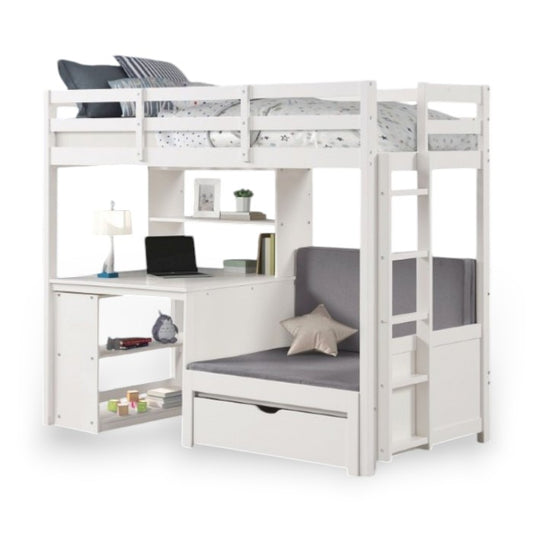 Matheo Twin/Twin Loft Bunk Bed
