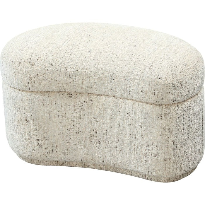 Afia Fully Upholstered Storage Ottoman