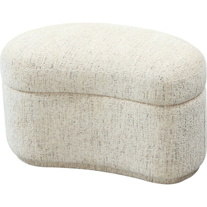 Afia Fully Upholstered Storage Ottoman