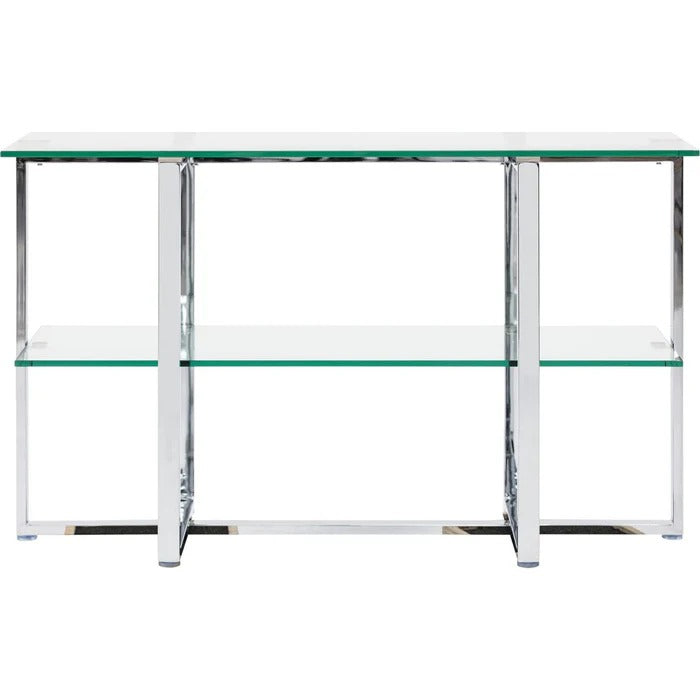 Amalio Glass Shelf Sideboard