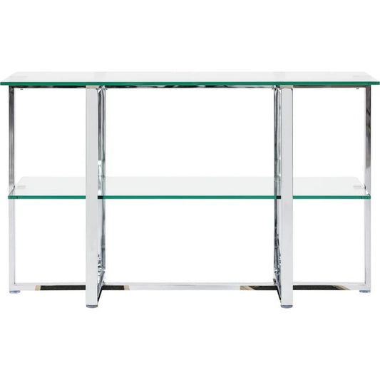Amalio Glass Shelf Sideboard