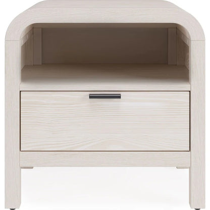 Drayke One Drawer One Shelf USB-Charging Nightstand