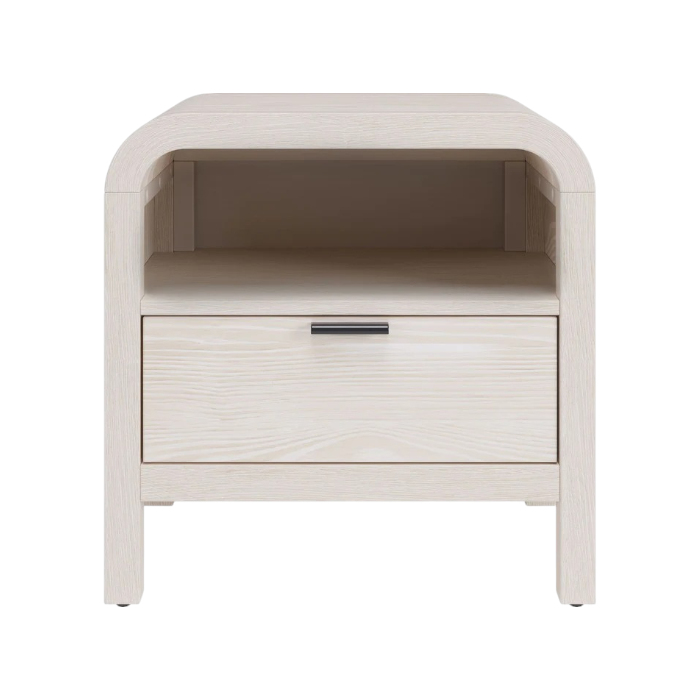 Drayke One Drawer One Shelf USB-Charging Nightstand