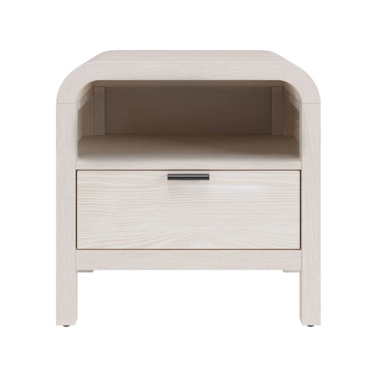 Drayke One Drawer One Shelf USB-Charging Nightstand