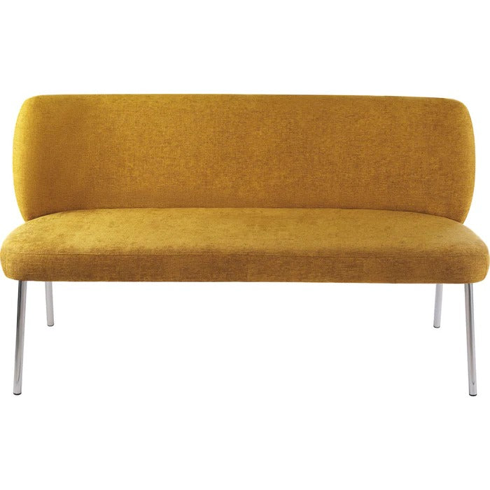 Fomore Chenille-upholstered Dining Bench