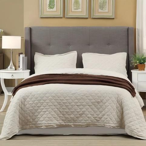 Madelon Wingback Upholstered Platform Storage Bed