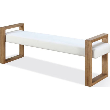 Ondine Leg Upholstered Dining Bench