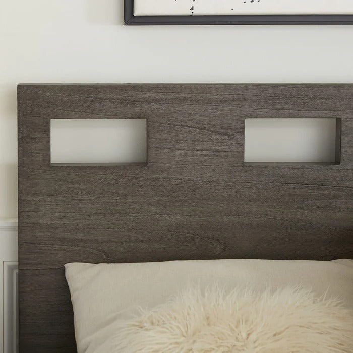 Rivan Wood Bed