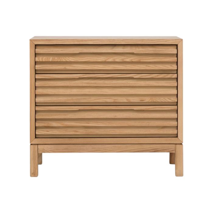 Tanneth Three Drawer Nightstand