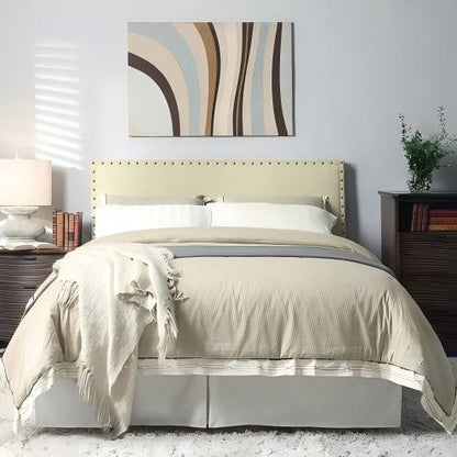 Taven Nailhead Upholstered Headboard