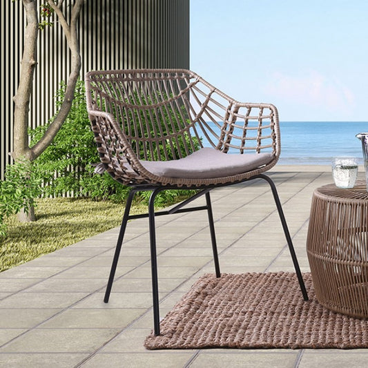 Linva Outdoor Chair (Set of 2) - Natural