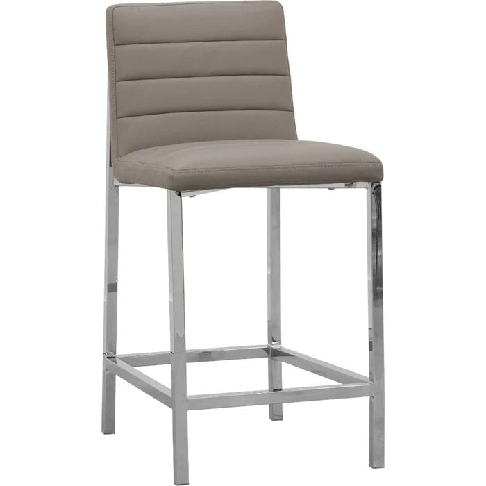 Amalio Metal Back Bar Stool