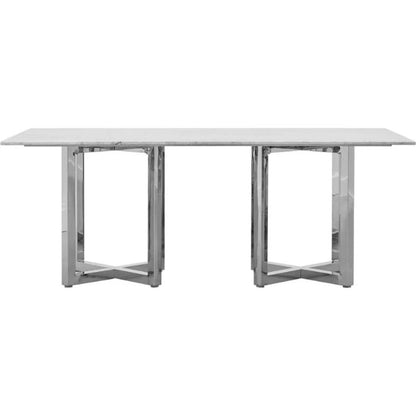 Amalio Rectangular Marble Dining Table