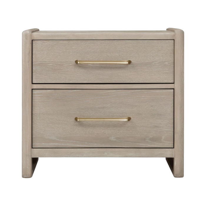 Gardena Two Drawer Nightstand
