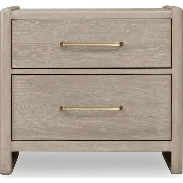 Gardena Two Drawer Nightstand