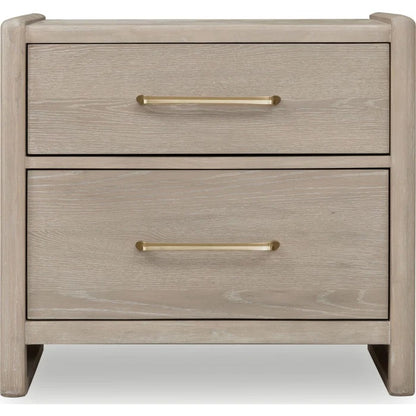 Gardena Two Drawer Nightstand