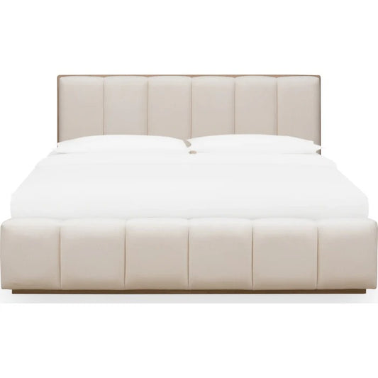 Gardena Wood Frame Upholstered Platform Bed