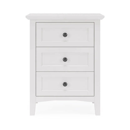Graciela Three Drawer Nightstand