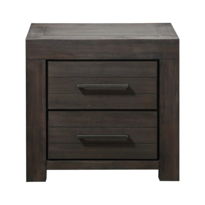 Heathton Two Drawer Nightstand