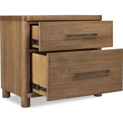 Hollar Two Drawer Nightstand