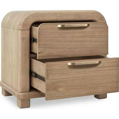 Kiona Two Drawer Nightstand