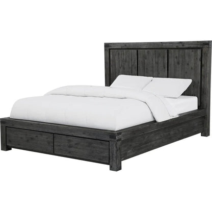 Meadoway Solid Wood Footboard Storage Bed