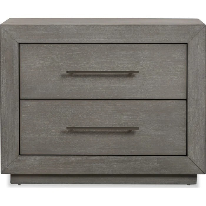 Melborn Two Drawer Nightstand with USB