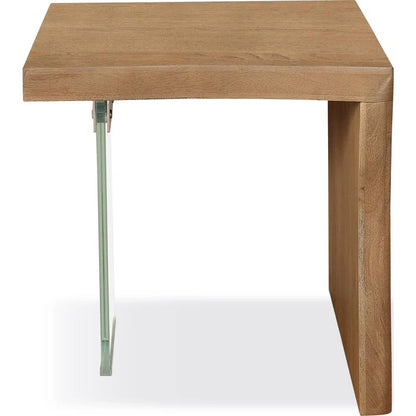 Ondine Live-Edge End Table