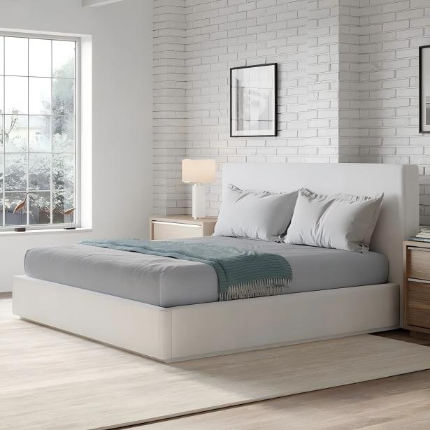 Ondine Upholstered Footboard Storage Bed