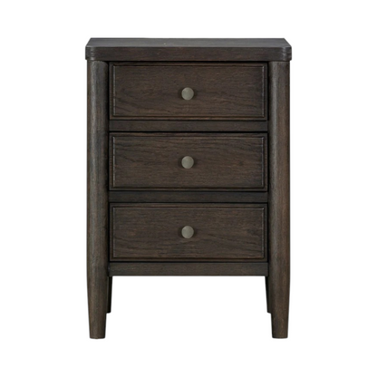 Rockford Three Drawer Small Nightstand
