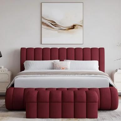 Savar Maximalist Upholstered Bed