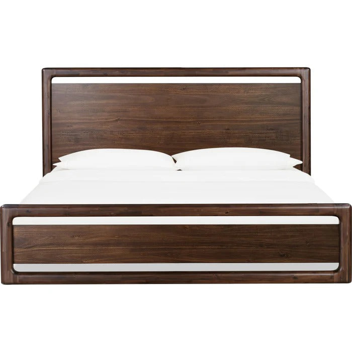 Sola Acacia Wood Platform Bed