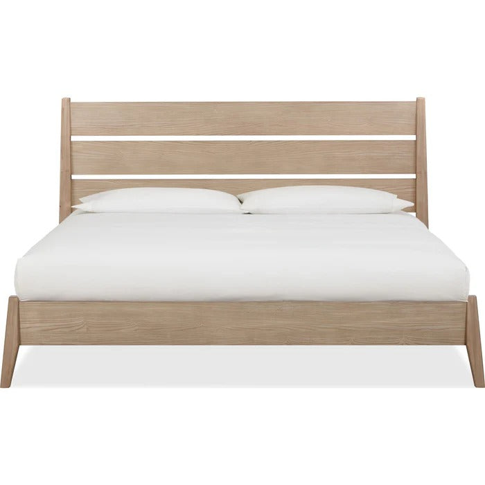 Sumera Slatted Ash Wood Platform Bed