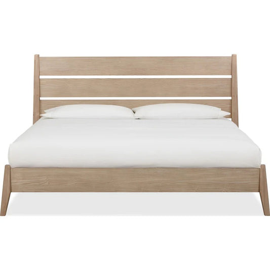 Sumera Slatted Ash Wood Platform Bed