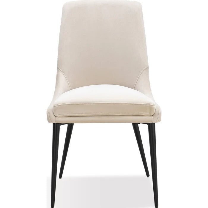 Winsted Upholstered Metal Leg Dining Chair