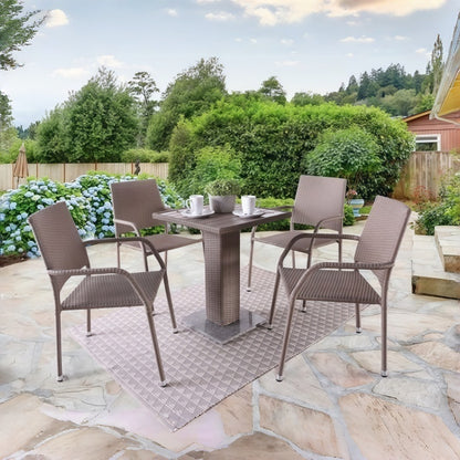 Amintra 5Pc. Patio Bistro Set