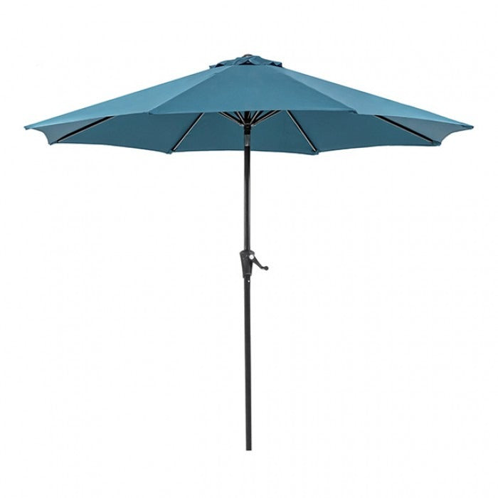 Talno 9' Outdoor Umbrella + 21" Round Base