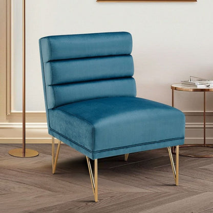 Karli Velvet Accent Chair - Futu With . . .