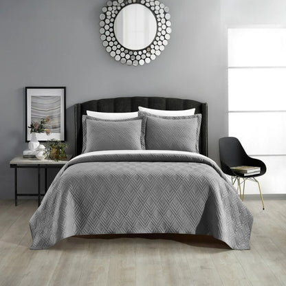 Marling 3-Piece Quilt Set - King Size