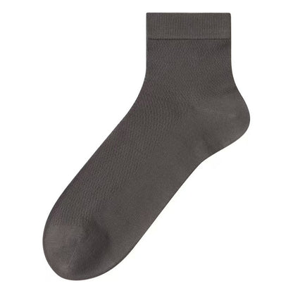 Men's Modal Silk Socks - 5 Pairs (Random Colors) - Futu With . . .