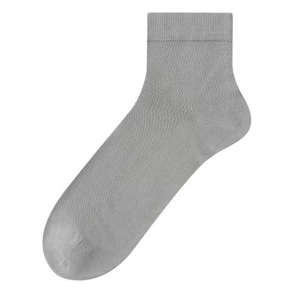 Men's Modal Silk Socks - 5 Pairs (Random Colors) - Futu With . . .