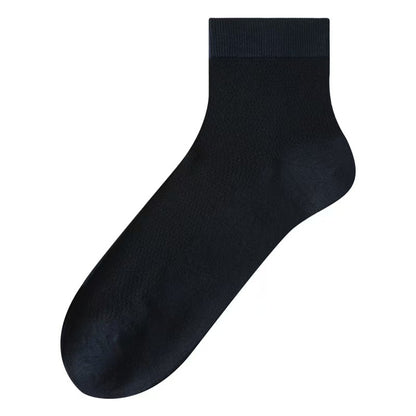 Men's Modal Silk Socks - 5 Pairs (Random Colors) - Futu With . . .