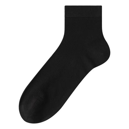 Men's Modal Silk Socks - 5 Pairs (Random Colors) - Futu With . . .